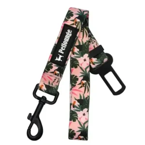 Cinturón de Seguridad PETLOUNGE - Pink Toucans ESTÁNDAR Hasta 40kg