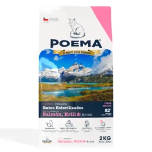Saco de alimento poema para gatos urinario de 2kg