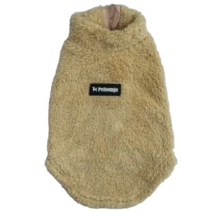 corderito para perro beige